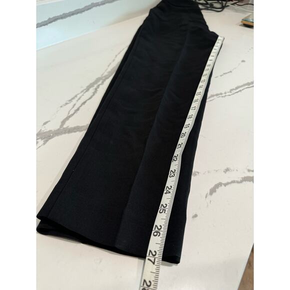 Veronika Maine Black Pleated Dress Pants Size AUS 6 Tapered Leg Work - Picture 7 of 8